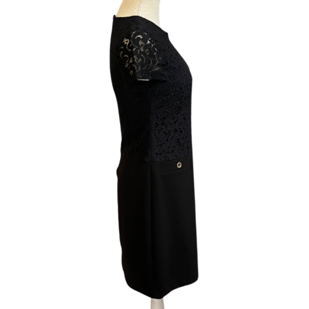 Tommy Hilfiger Black Lace Sheath Dress - P (small) - Picture 2 of 9